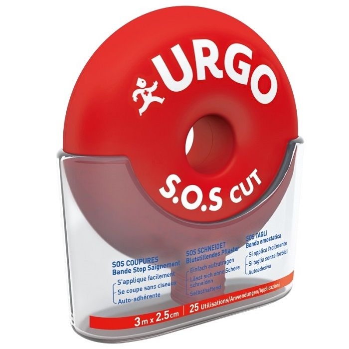 BENDA URGO SOS CUT 3X2,5CM
