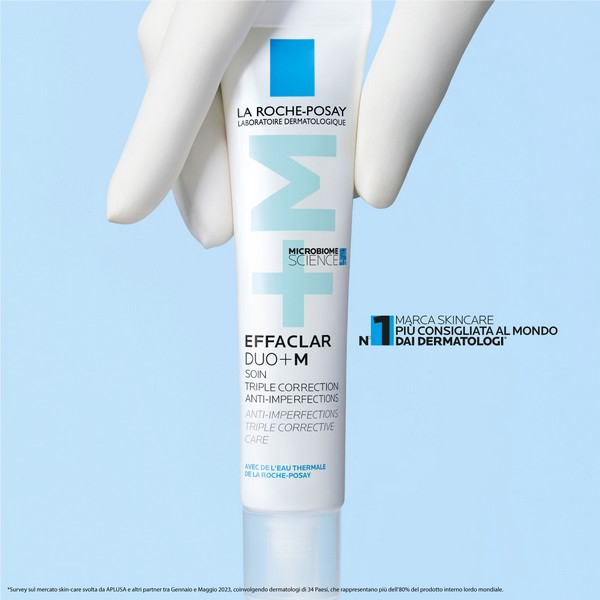 La Roche-Posay Effaclar Duo+M Trattamento Viso Anti-imperfezioni per pelle mista, grassa o a tendenza acneica 40 ml