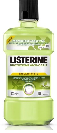 Listerine Protezione Anticarie Collutorio Rinfresca Alito 500 ml