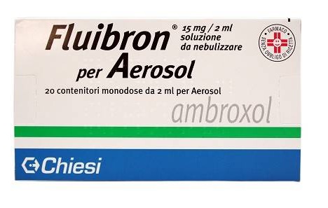 Fluibron Per Aerosol 15 mg/2 ml Soluzione da Nebulizzare 20 Flaconcini Monodose