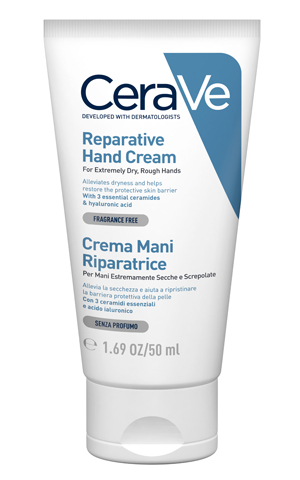 CeraVe Crema Mani Riparatrice Idratazione Intensa con acido ialuronico 50 ml
