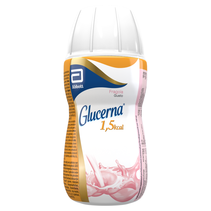 Glucerna 1.5 KCAL Supplemento Nutrizionale Per Diabetici Fragola Abbott 220ml