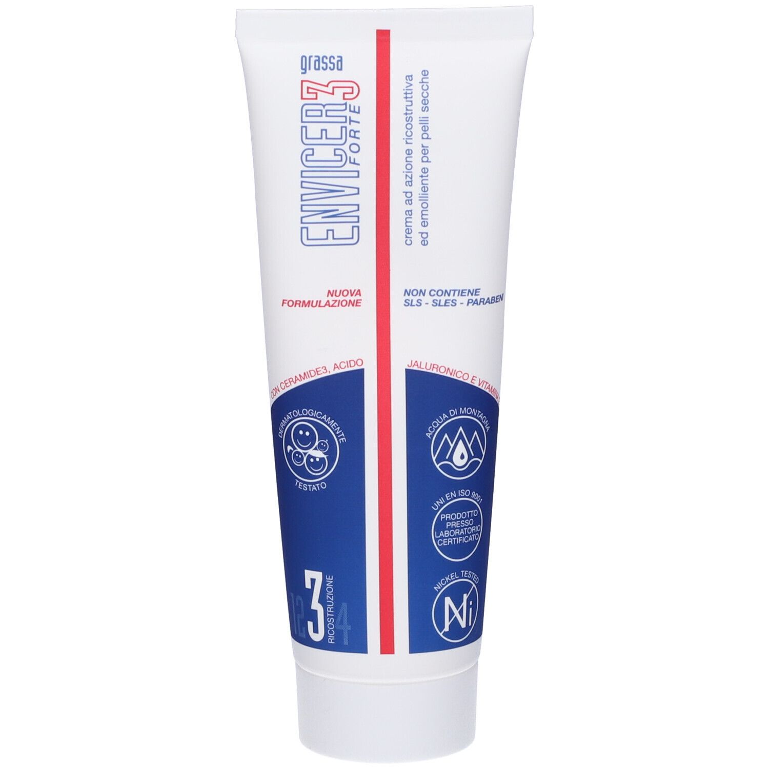Envicer3 Grassa Forte Crema Ricostruttiva Emolliente 100 ml