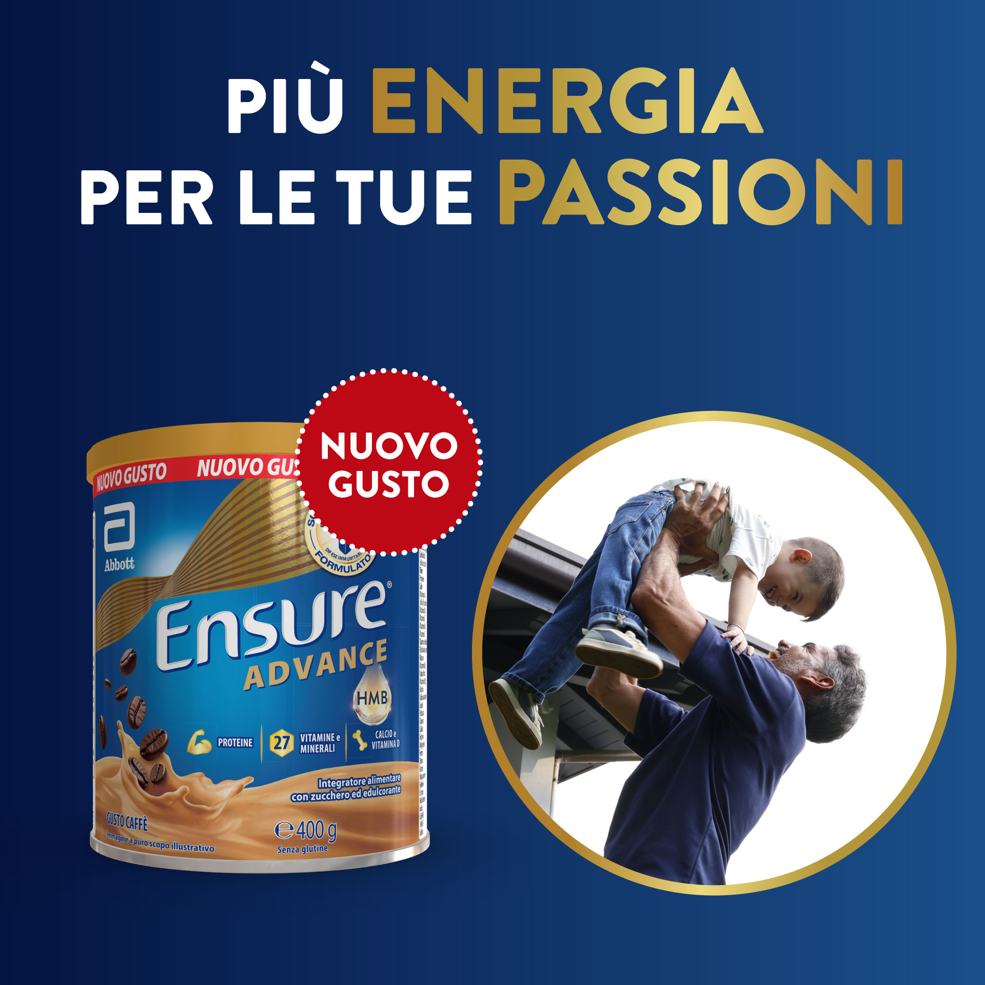 ENSURE ADVANCE CAFFE' 400G