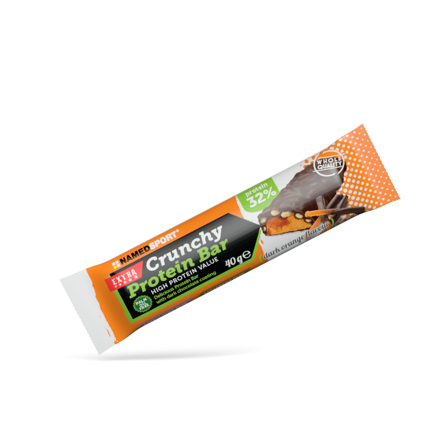 Named Sport Crunchy Proteinbar Dark Orange Barretta Proteica 40 g