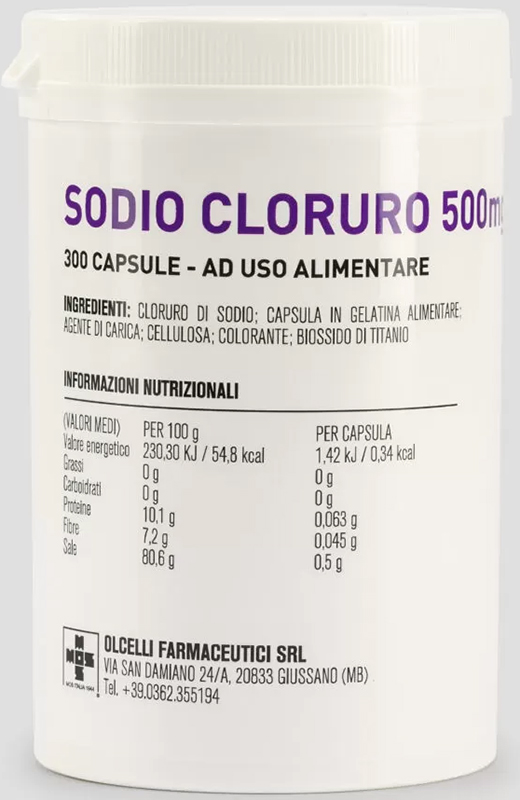 SODIO Clor.300Cps 500mg