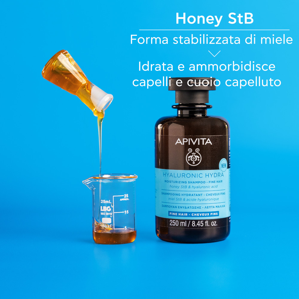Apivita Shampoo Idratante - Capelli Fini