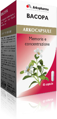 Arkocapsule Bacopa Integratore 45 Capsule