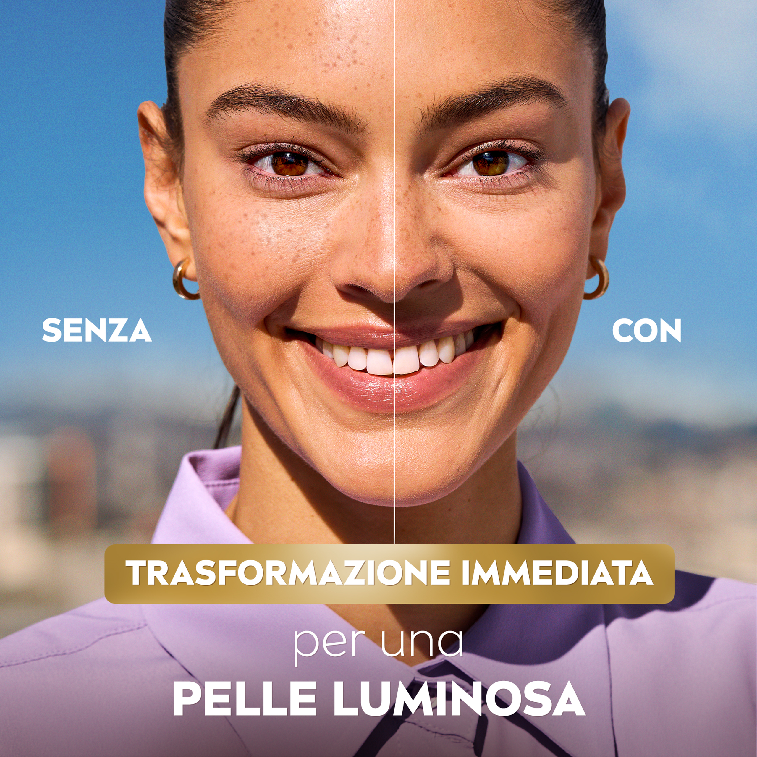 Nivea Cellular Luminous630 Fluido CC Cream SPF 30 Medium 40 ml, Crema viso colorata anti-macchie