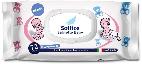 SOFFICE SALVIETTA BABY AQUA72P