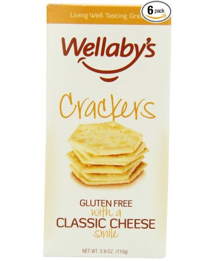 Wellabys Crackers Classic Cheese Senza Glutine 110 g