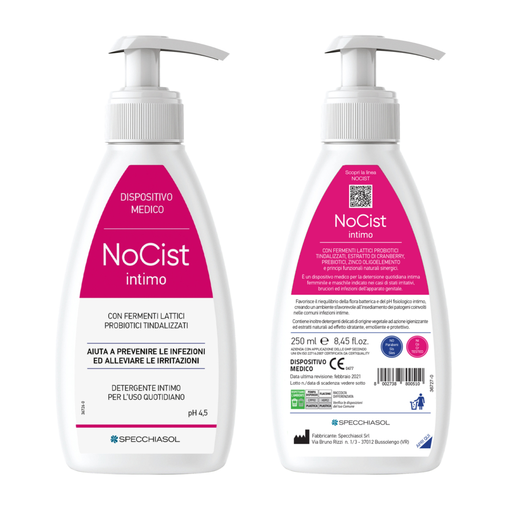 Specchiasol NoCist Detergente Intimo 250 ml