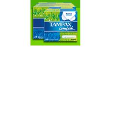 Tampax Compak Super Assorbenti Flusso Medio Forte 24 Pezzi