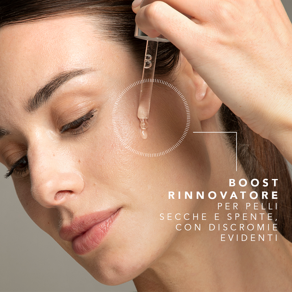 Somatoline SkinExpert, Skincure Booster Peeling - Glicolico 4,5%, Siero Viso   Esfoliante,  Acido Glicolico   30ml