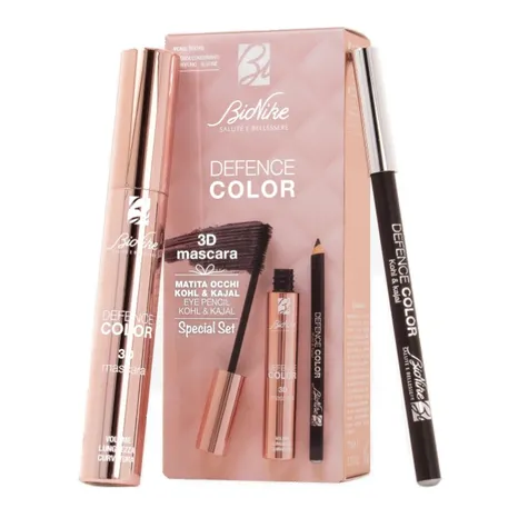 Bionike Defence Color Special Set Make Up Occhi Mascara 3D + Matita Kohl & Kajal