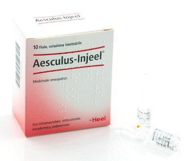 Guna Heel Aesculus-injeel 10 Fiale da 1,1 ml