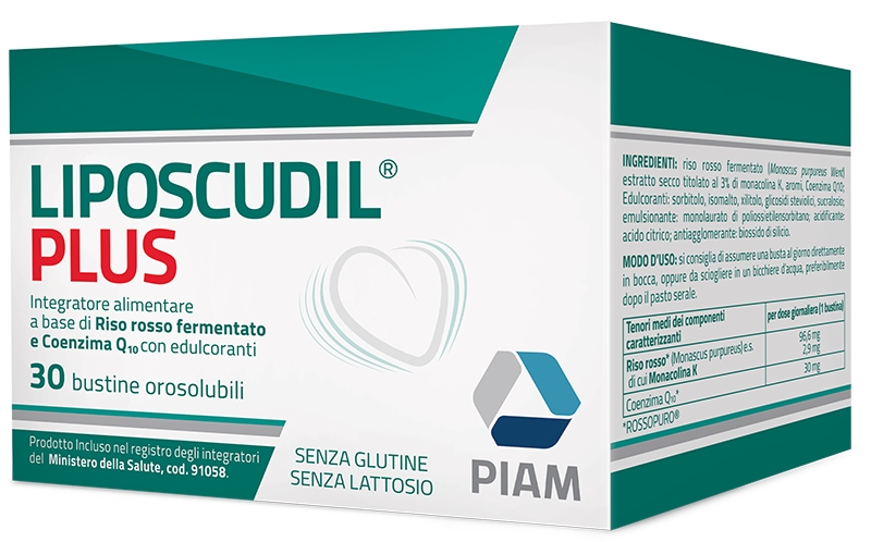 Liposcudil Plus Integratore Per Il Colesterolo 30 Bustine