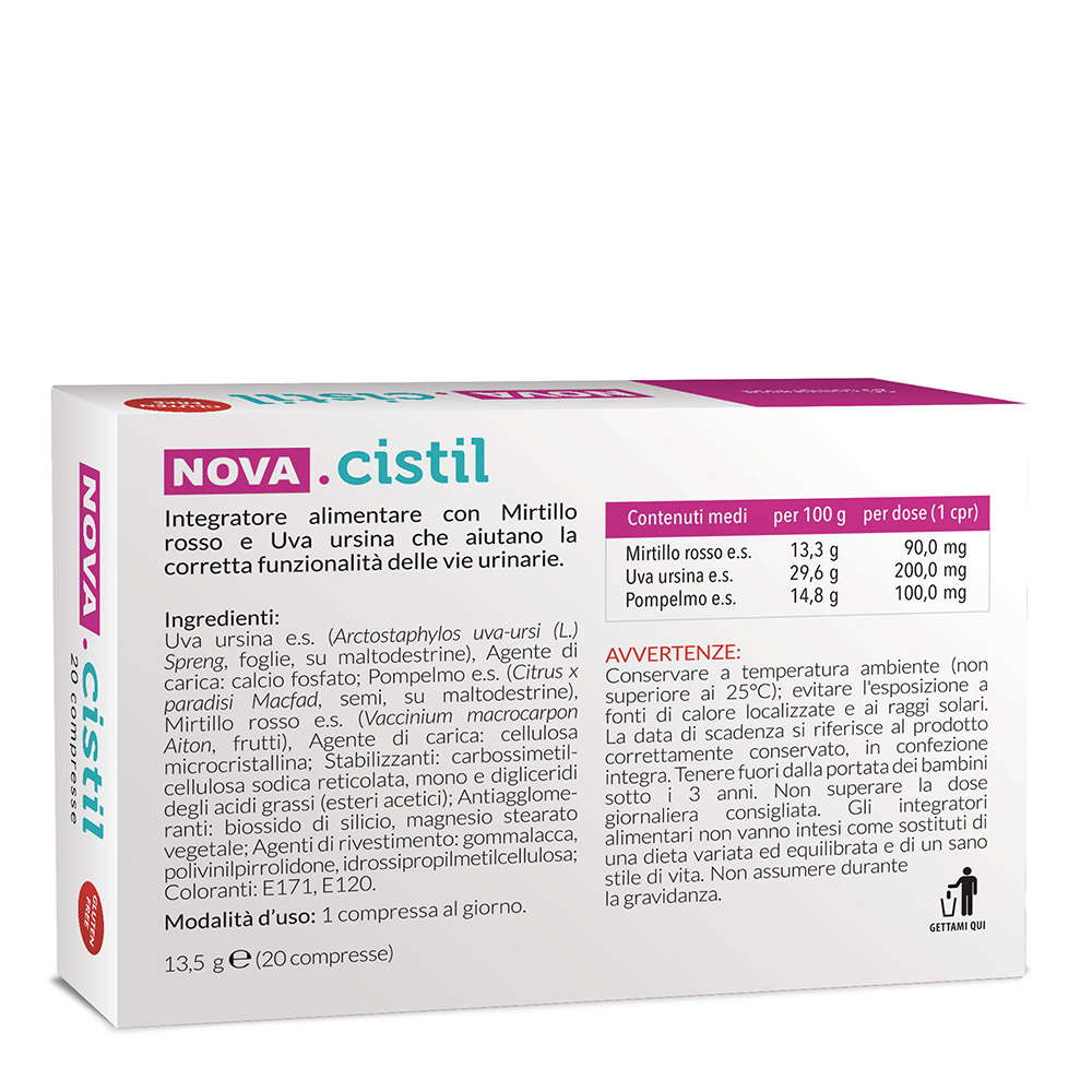 Nova Cistil Integratore 20 compresse