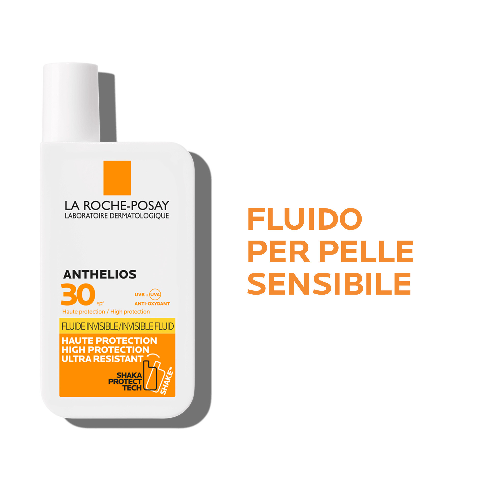 La Roche-Posay Anthelios - Fluido Solare Invisibile Ultra-Resistente SPF30 Viso 50 ml