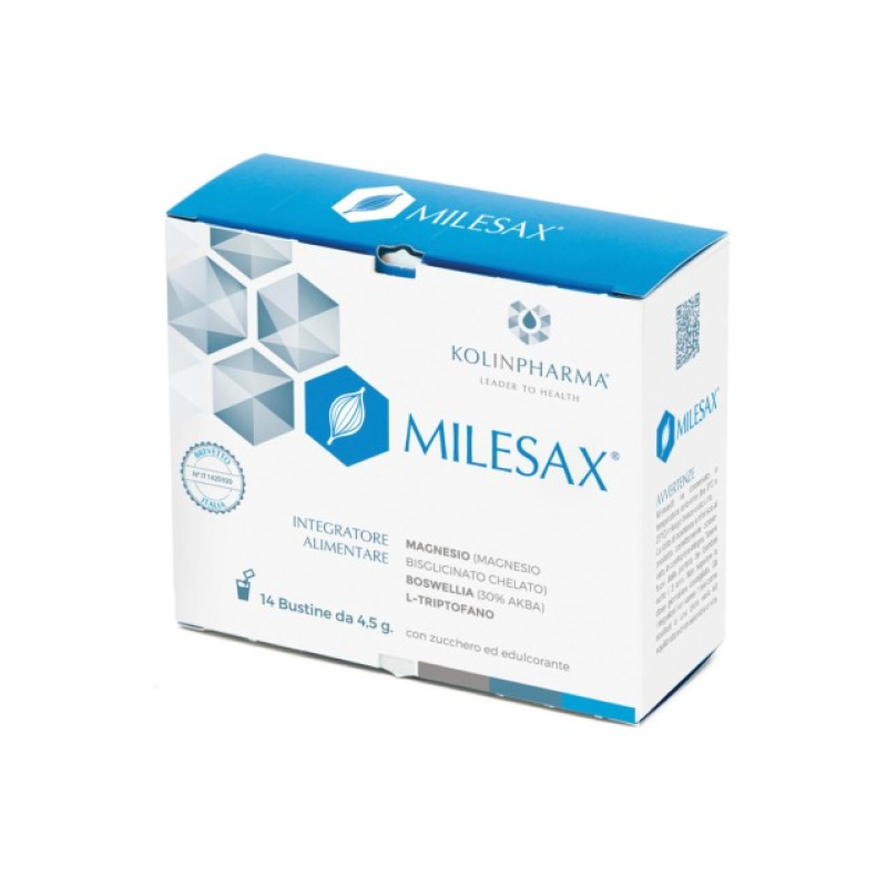 Milesax - Integratore per tensione muscolare ed articolare - 14 bustine