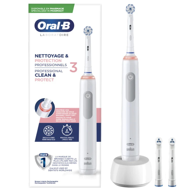 Oral-B Pro 3 - 3000 - CrossAction Spazzolino Elettrico
