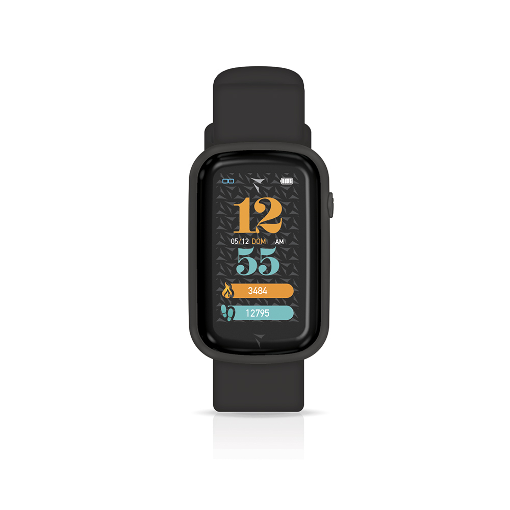 STEPS SMARTWATCH TOTAL BLACK