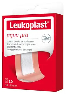 Leukoplast Aqua-Pro Cerotti Impermeabili 38x63 mm 10 Pezzi