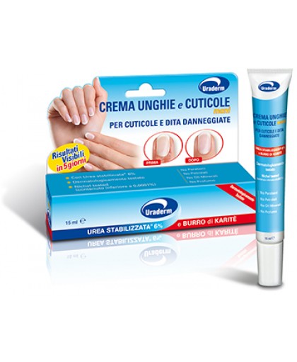 Uraderm Crema Emolliente Per Unghie E Cuticole Danneggiate 15 ml