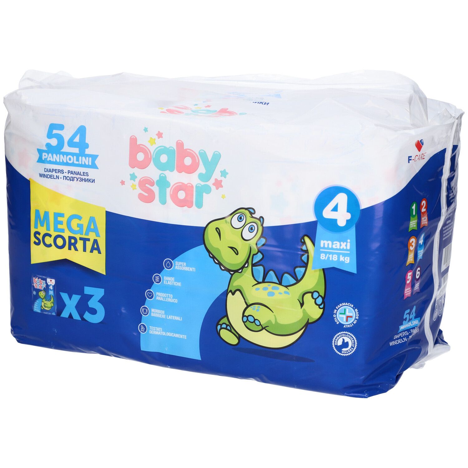BABYSTAR TRIPACK 3X18 4 54PZ