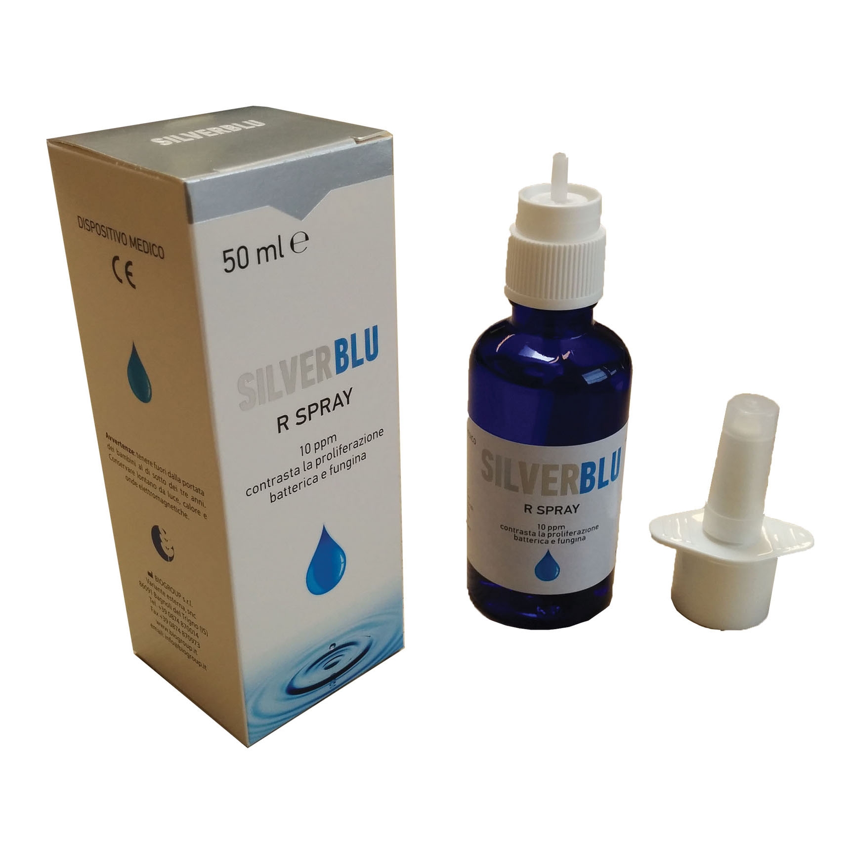Biogroup Silver Blu R Spray Nasale 50 ml