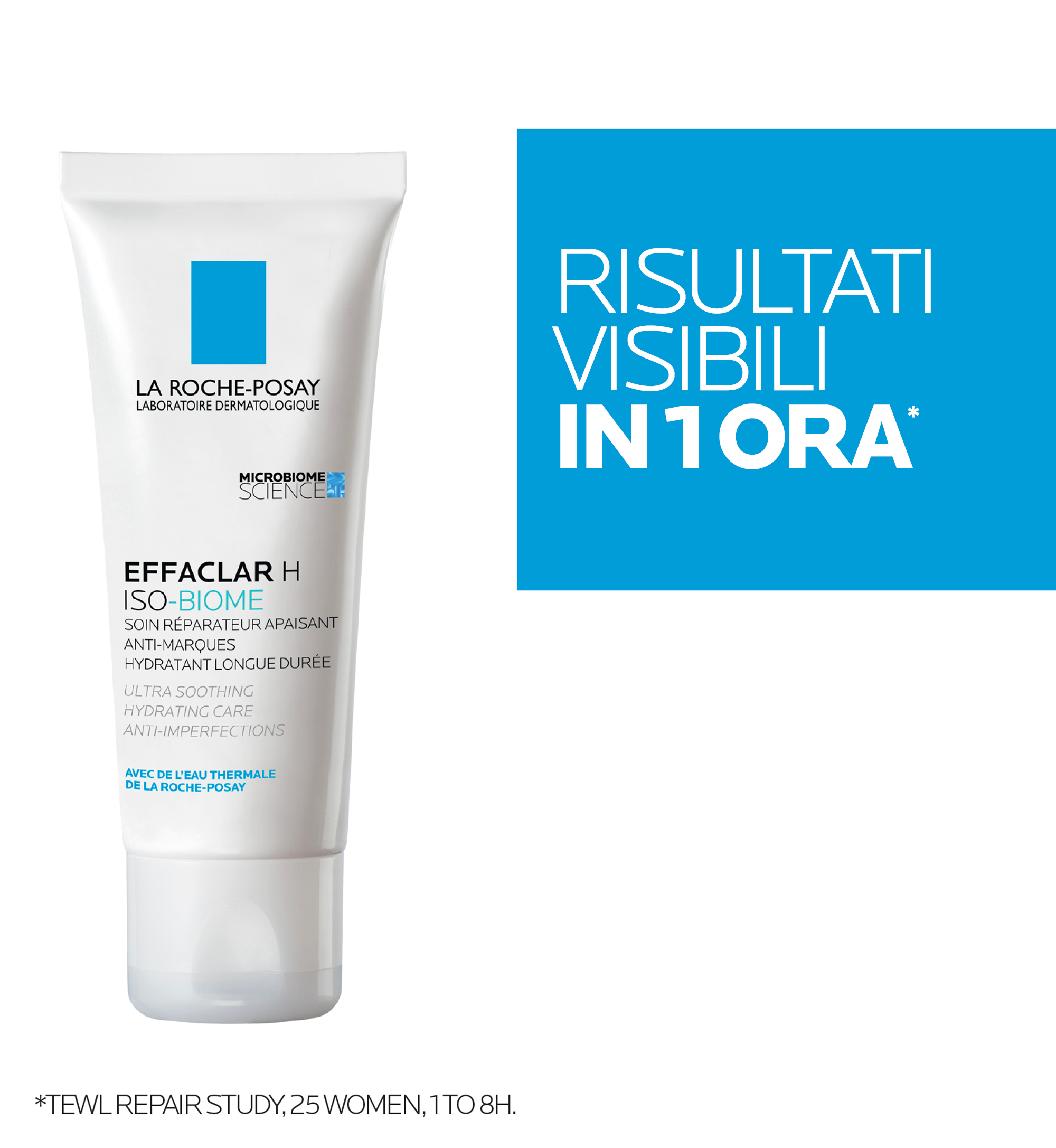 La Roche-Posay Effaclar Crema viso Effaclar H Iso-biome per pelle mista, grassa o a tendenza acneica 40 ml