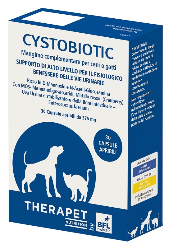 CYSTOBIOTIC THERAPET 30CPS