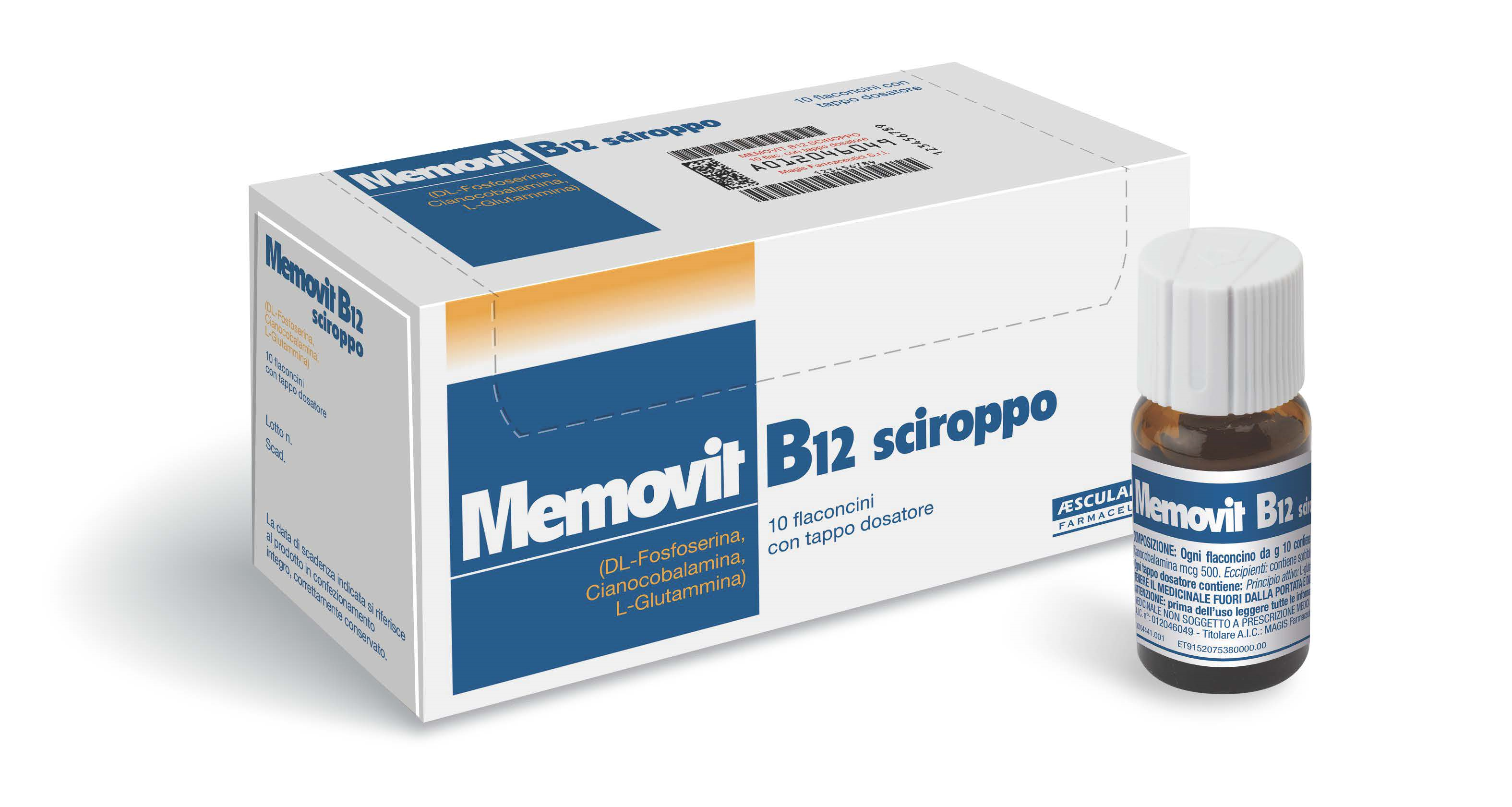 MEMOVIT-B12 10Flac.10g