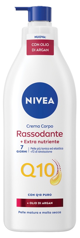 Nivea Crema Corpo Rassodante Q10 E Olio D'argan Pelle Elastica 400ml