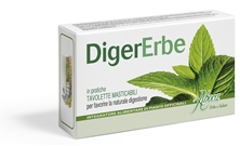 Aboca DigerErbe Integratore Digestivo 30 Tavolette Masticabili