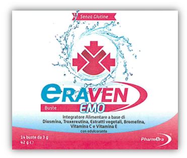 Eraven Emo integratore alimentare per la circolazione 14 bustine