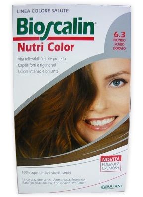 Bioscalin Nutri Color 6.3 Biondo Scuro Dorato Trattamento Colorante