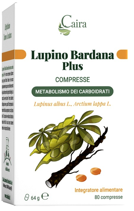 Lupino Bardana favorisce il metabolismo dei carboidrati 80 compresse