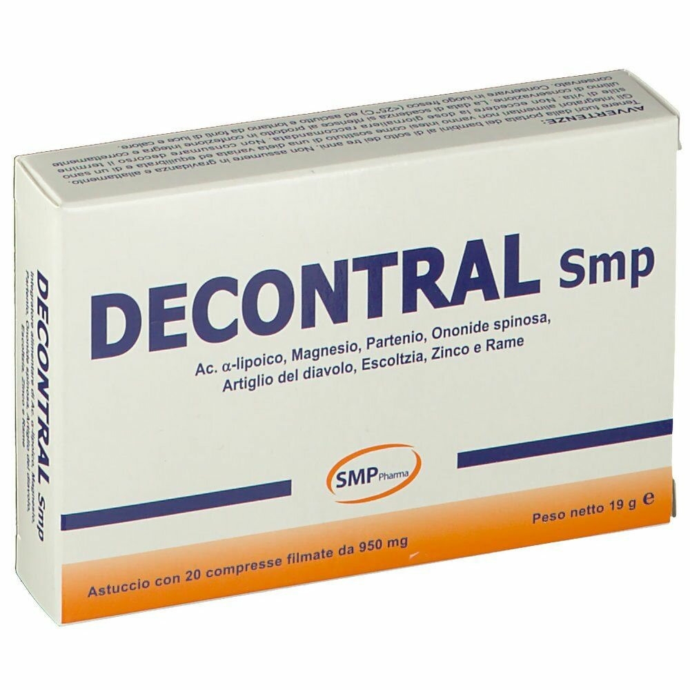 Decontral Integratore 20 Compresse