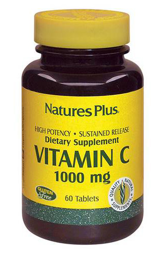 Nature's Plus Vitamina C mg 1000 a Lento Rilascio Integratore Vitaminico