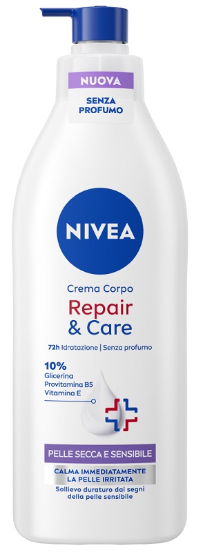 Nivea Repair&Care Crema Corpo Per Pelle Secca E Sensibile 400ml