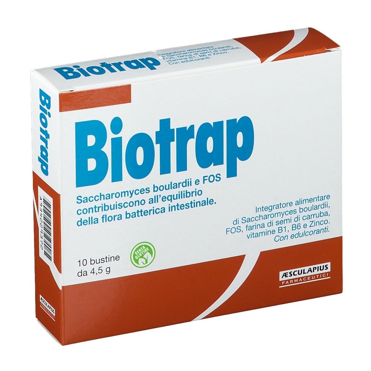 Biotrap  Integratore Alimentare Fermenti Lattici 10 Bustine