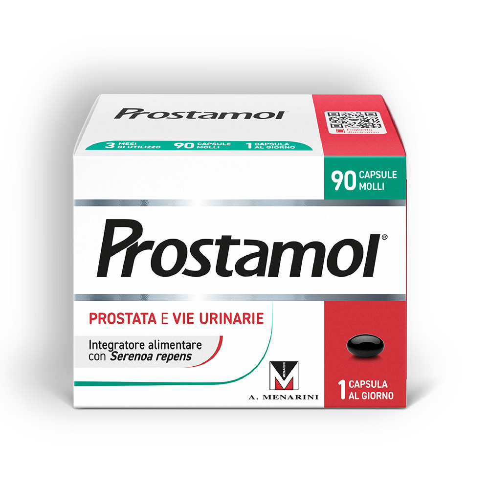 Prostamol Integratore Prostata e Vie Urinarie 90 Capsule Molli