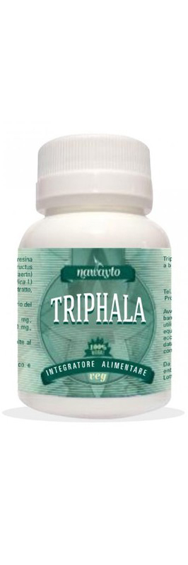 Triphala preparazione a base di erbe con effetto lassativo 100 compresse