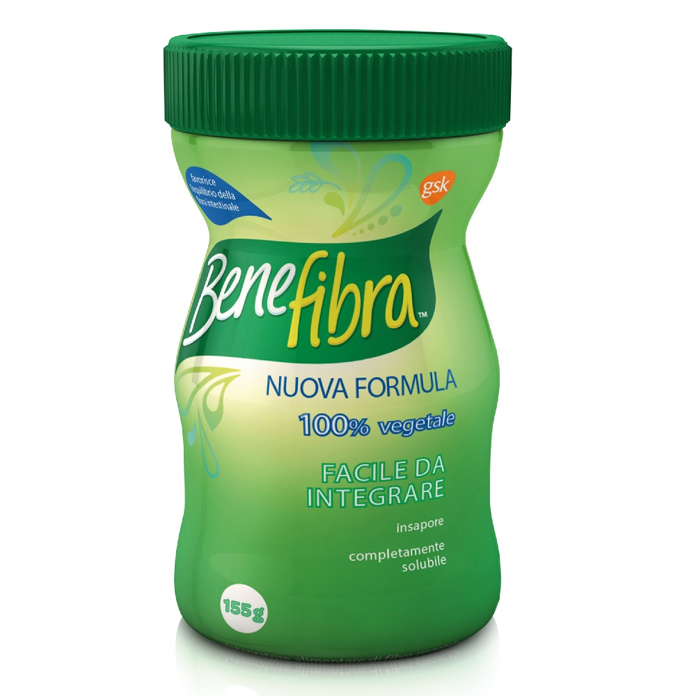 Benefibra Polvere Integratore Alimentare Fibre Vegetali Flora Intestinale Intestino Irritabile 155 g