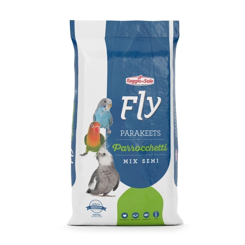 RAGGIO DI SOLE FLY MANGIME VOLATILI PARROCCHETTI AUSTRALIANI MIX SEMI 20KG