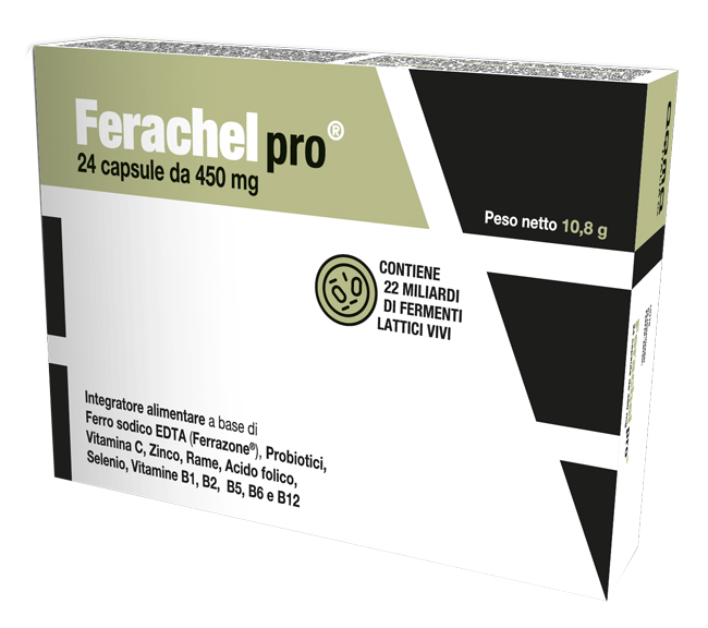 FERACHEL PRO 24 Cps 450mg