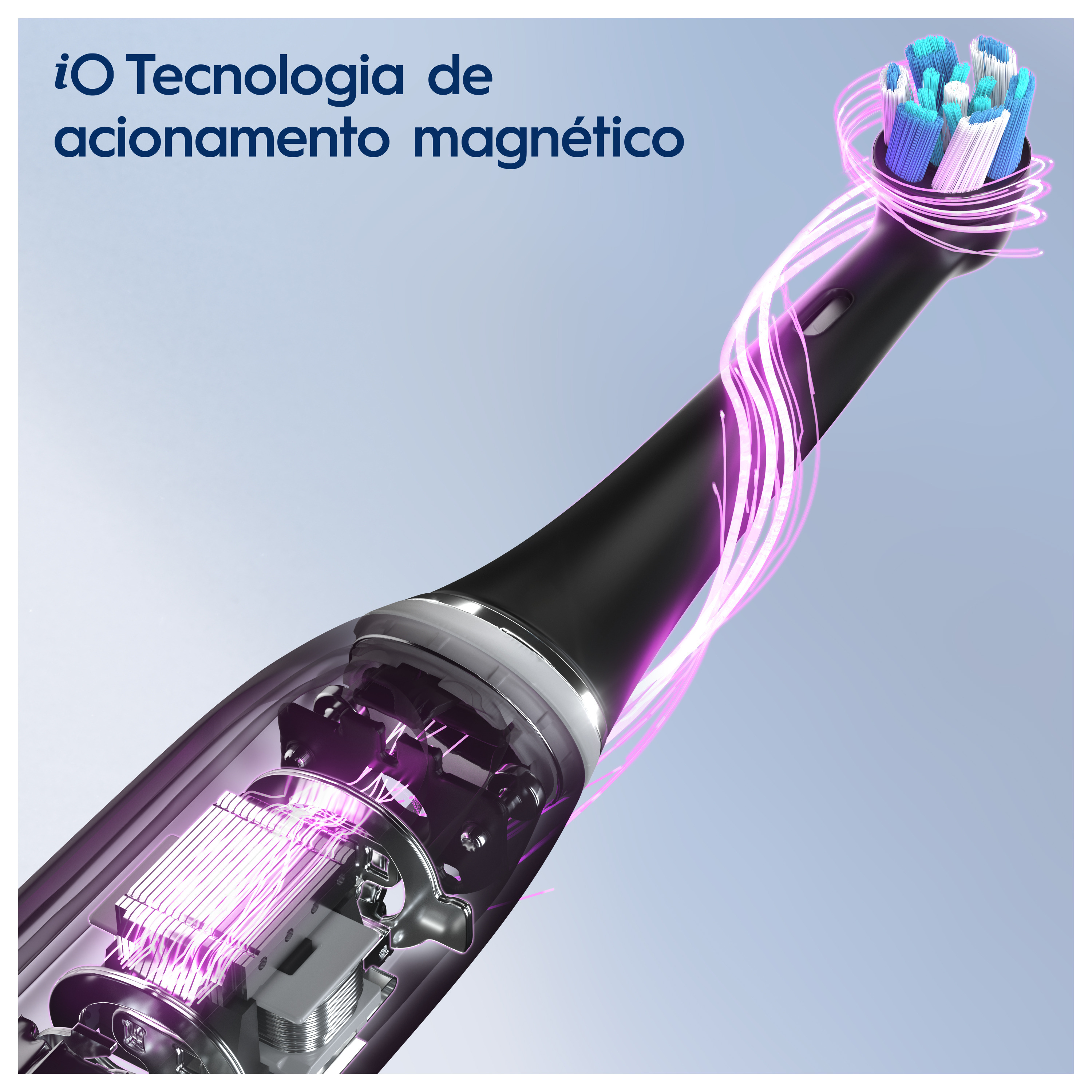 Oral-B iO6 Spazzolino Elettrico Ricaricabile Nero Con Custodia Da Viaggio