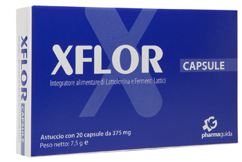 Xflor Integratore Fermenti Lattici 20 Capsule