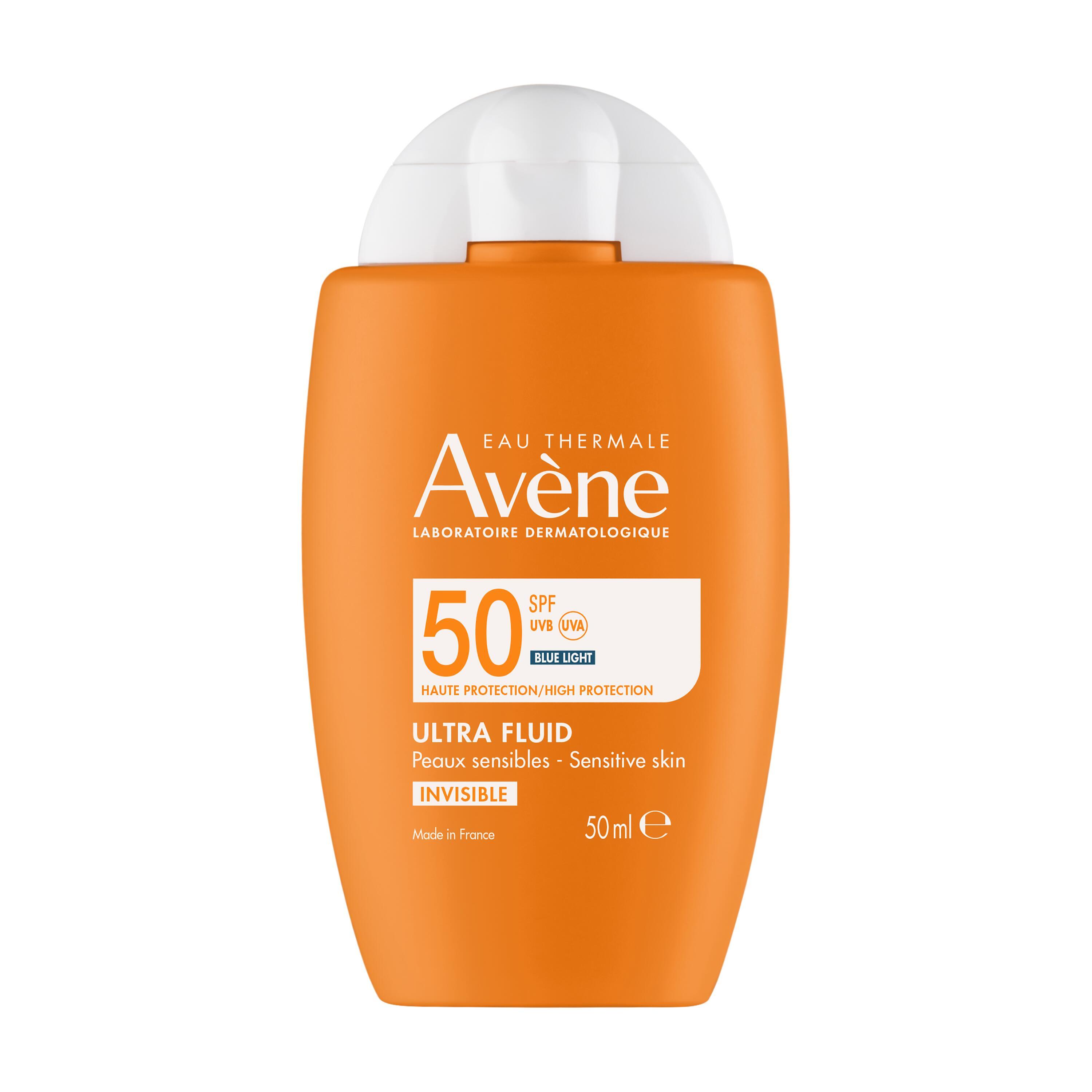 Avène - Ultra Fluid Invisibile SPF50 Protezione Solare Viso Alta 50 ml